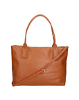 Lorena Borsa a spalla da donna Vera pelle 06506-D17 CUOIO SCURO Chiara Ferretti