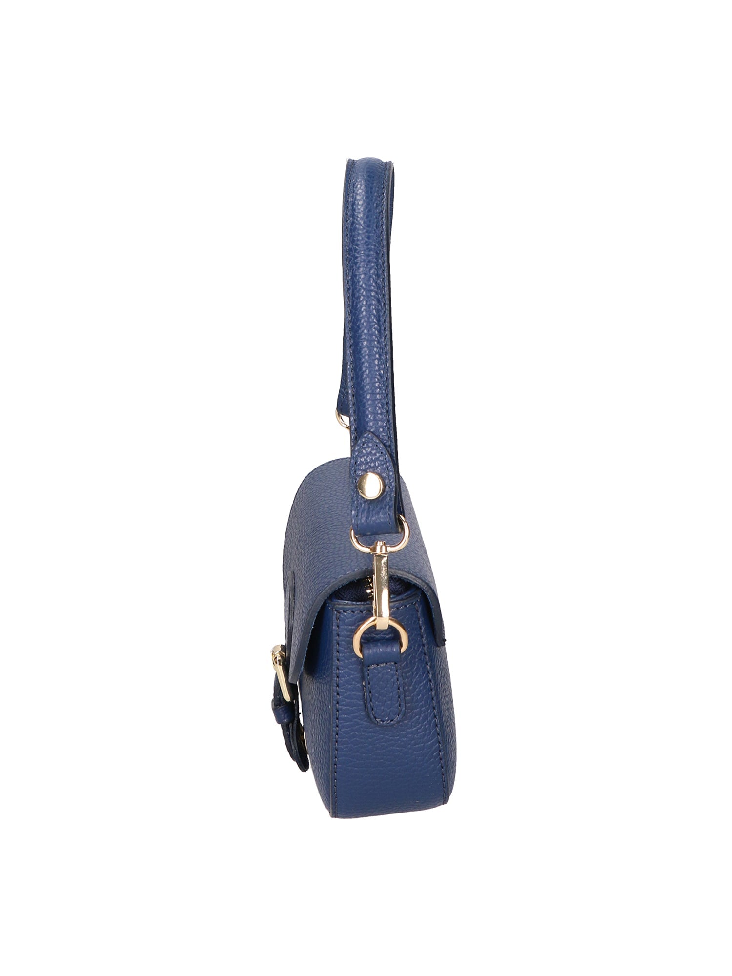 Viktoria Borsa a spalla da donna Vera pelle 06526-D24 BLU JEANS Chiara Ferretti