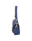 Viktoria Borsa a spalla da donna Vera pelle 06526-D24 BLU JEANS Chiara Ferretti