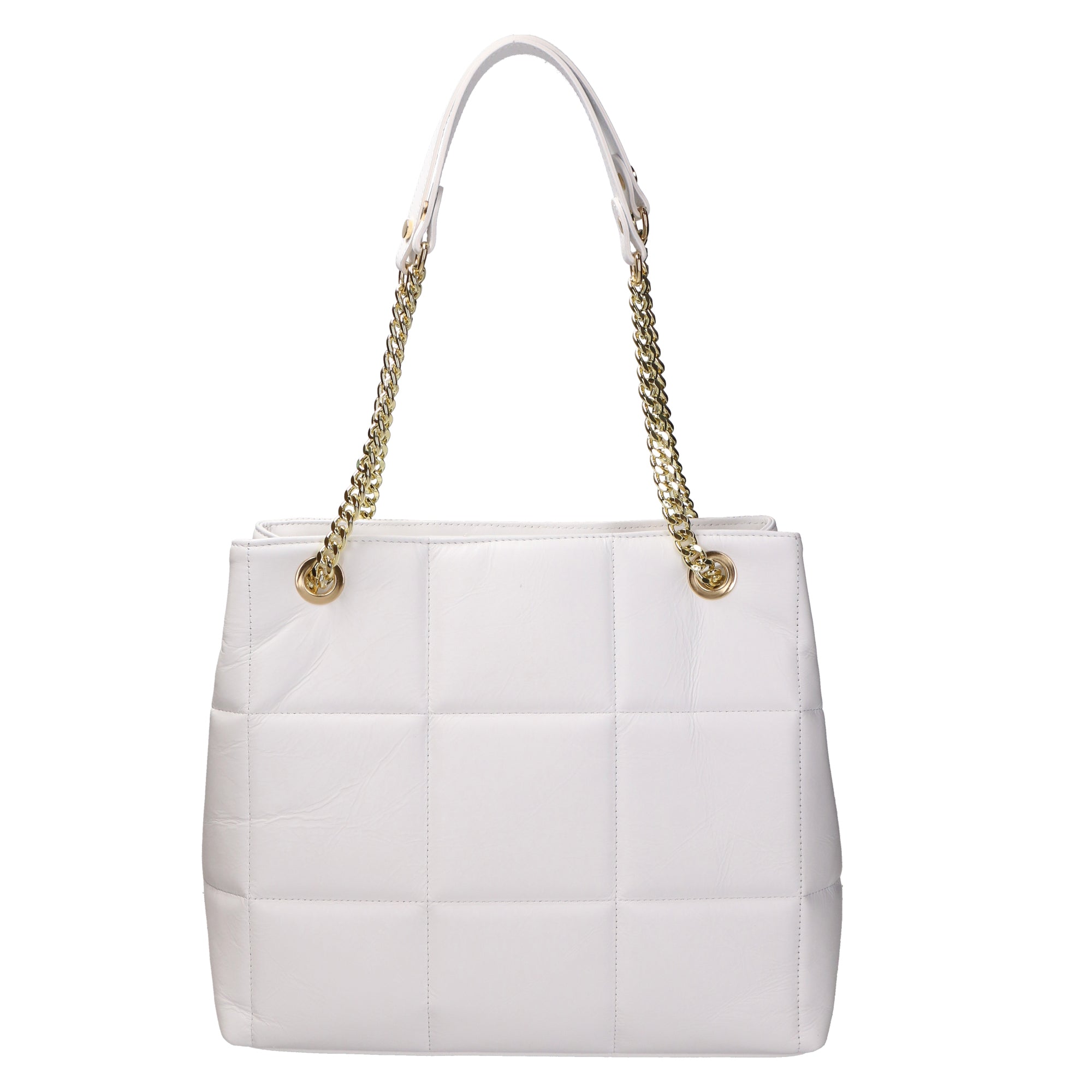 Isabella Borsa a mano da donna Vera pelle 06217-S01 BIANCO Chiara Ferretti