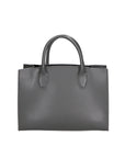 Lodovica Borsa a mano da donna Vera pelle 06544GRIGIO SCURO Chiara Ferretti
