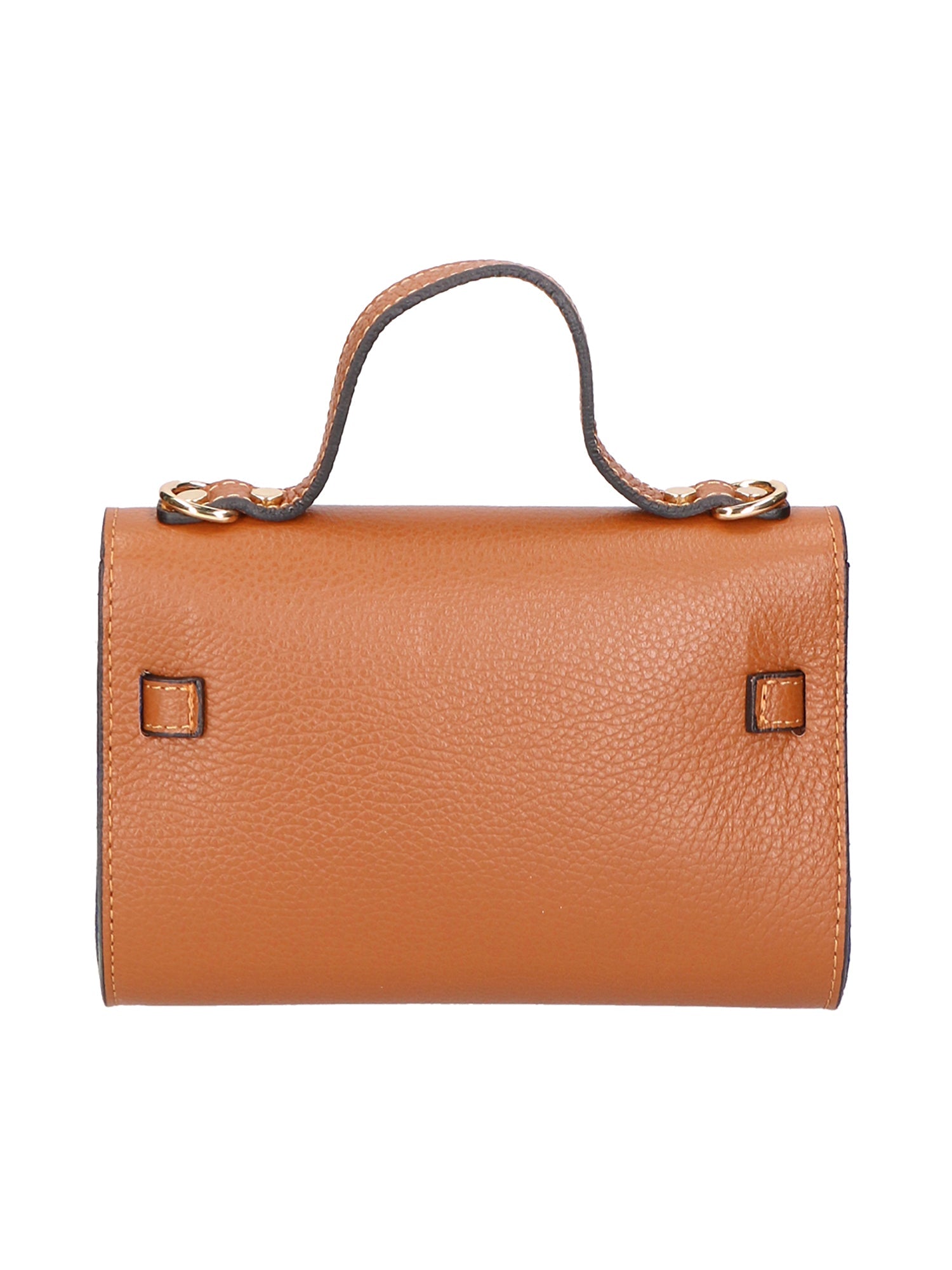 Uma Borsa a mano da donna Vera pelle 06525-D17 CUOIO SCURO Chiara Ferretti