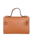 Uma Borsa a mano da donna Vera pelle 06525-D17 CUOIO SCURO Chiara Ferretti