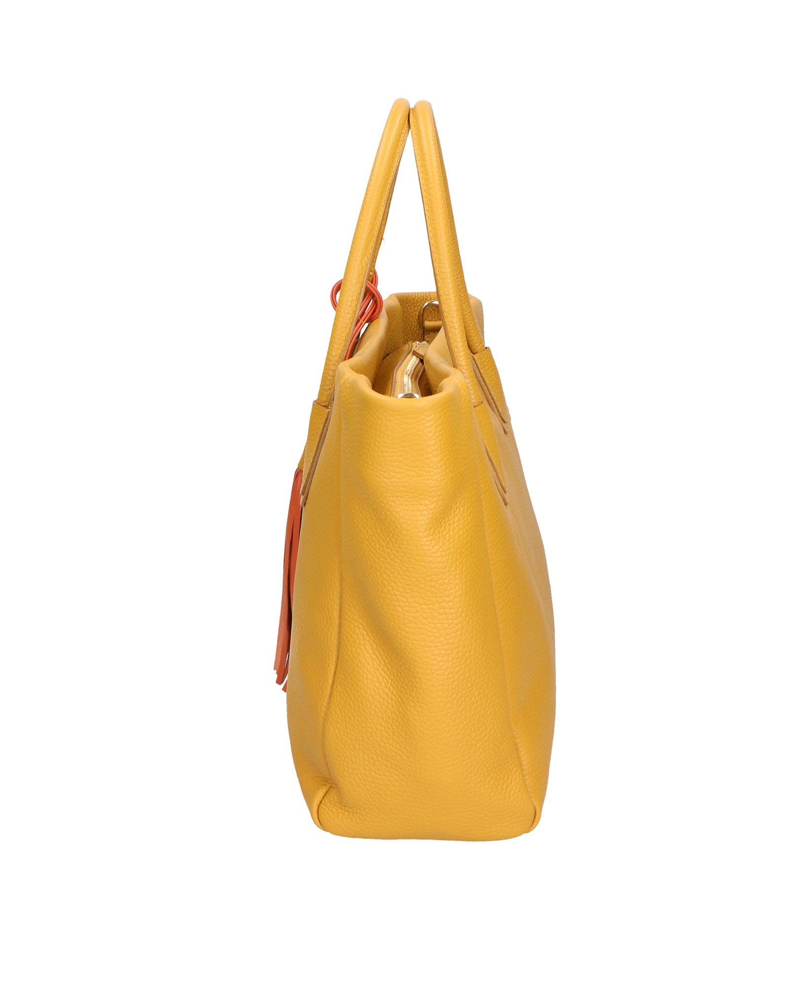 Rosalie Borsa a spalla da donna 100% pelle 06503-D36 SENAPE Chiara Ferretti