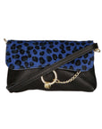 Safira Borsa a mano da donna Vera pelle 04760-LEO P BLU Chiara Ferretti