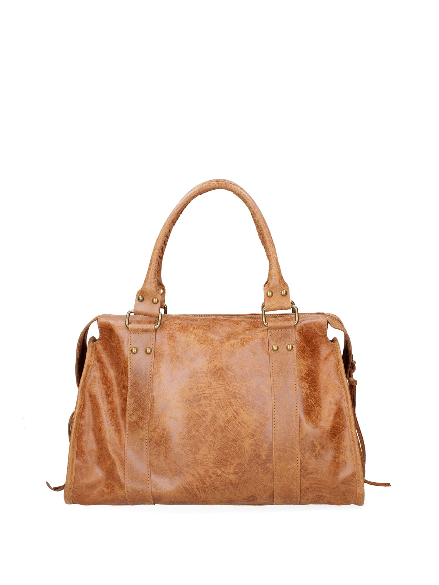 Elara Borsa a spalla da donna Vera pelle 06090-031 CUOIO SCURO Chiara Ferretti