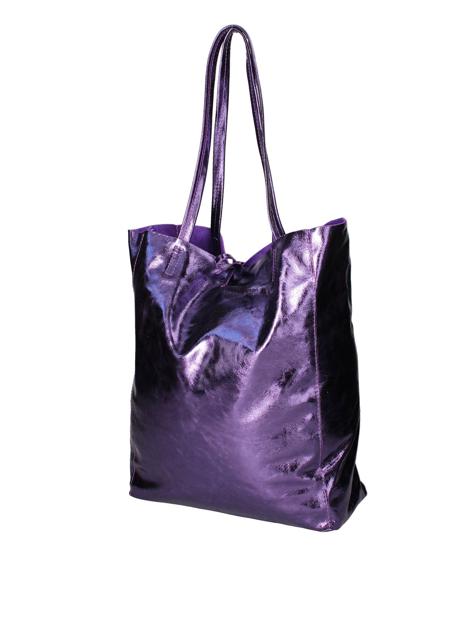Íris Borsa a mano da donna Vera Pelle 07565-L013 VIOLA Chiara Ferretti