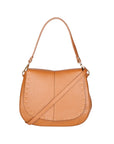 Borsa a spalla da Donna Winona in Vera Pelle Made in Italy 26x20x13 cm