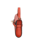 Uma Borsa a mano da donna Vera pelle 06525-D61 MATTONE(HP) Chiara Ferretti
