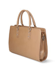 Fabrizia Borsa a mano da donna Vera pelle 9047-FANGO TAUPE Chiara Ferretti