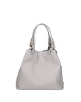 Damen-Schultertasche aus echtem Leder, hergestellt in Italien, 29 x 32 x 17 cm