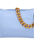 Ilda Borsa a spalla da donna Vera pelle 06110-D220 AZZURRO Chiara Ferretti