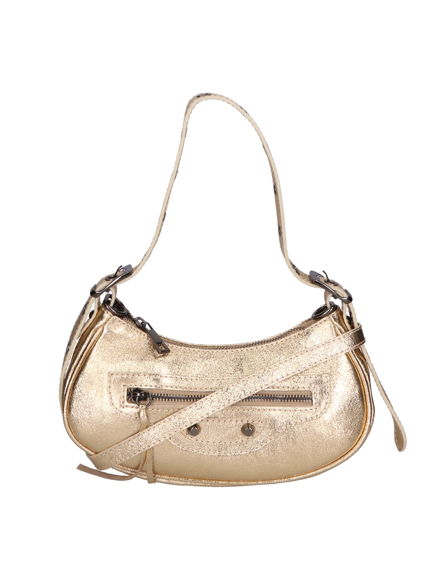 Gloria Borsa a mano da donna Vera pelle 05708L-L003 ORO Chiara Ferretti