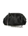 Quinta Borsa a tracolla donna Vera pelle 01448-D28 NERO BLACK Chiara Ferretti