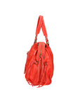 Elara Borsa a spalla da donna Vera pelle 06090-ROSSO MEDIO Chiara Ferretti
