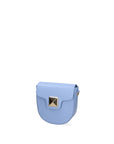 Calista Borsa a tracolla da donna Vera pelle 06014-L220 AZZURRO Chiara Ferretti