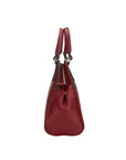 Emeraude Borsa a mano da donna Vera Pelle 6710-BORDO+NERO Chiara Ferretti