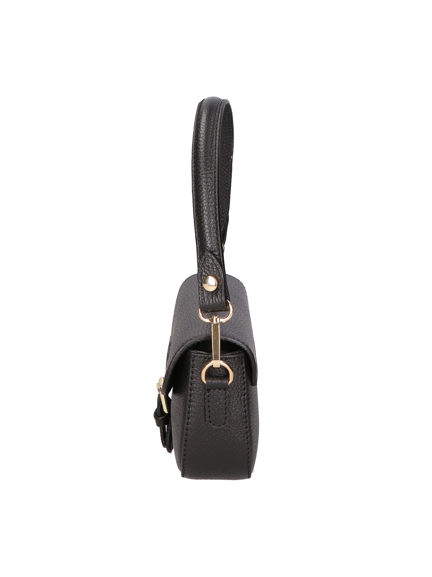 Viktoria Borsa a spalla da donna Vera pelle 06526-D28 NERO Chiara Ferretti