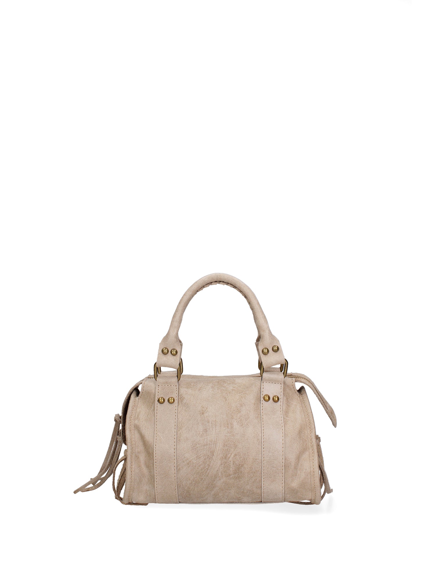 Erisia Borsa a spalla da donna Vera pelle 06091-004 TAUPE Chiara Ferretti