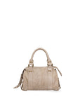 Erisia Borsa a spalla da donna Vera pelle 06091-004 TAUPE Chiara Ferretti