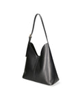 Lucetta Borsa a spalla da donna Vera pelle 04513-D28 NERO BLACK Chiara Ferretti