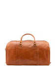 Borsa da viaggio unisex vera pelle 100% cotone 4038-MIELE Alessia Firenze