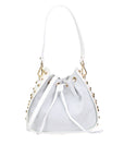 Ravello Borsa a spalla da donna Vera pelle 8977-BIANCO Chiara Ferretti