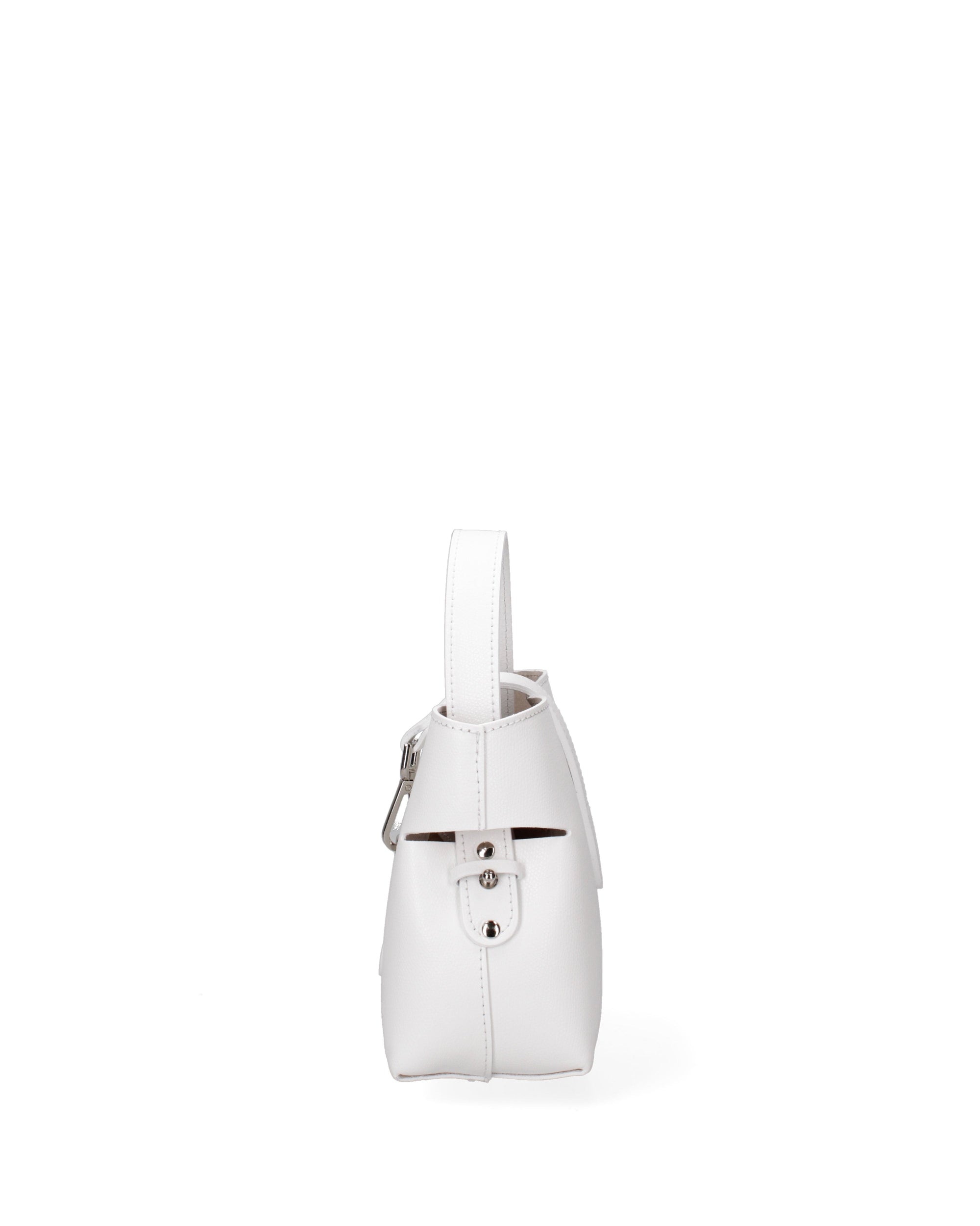 Modena Borsa a mano da donna Vera pelle 07380-PL01 BIANCO Chiara Ferretti