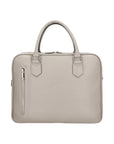 Grazia Borsa a spalla da donna Vera pelle 05930-D286 CEMENTO Chiara Ferretti