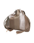 Nunzia Borsa a spalla da donna Vera pelle 576042-TAUPE Chiara Ferretti