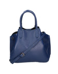 Vincenza Borsa a mano da donna Vera pelle 06898-D24 BLU Chiara Ferretti