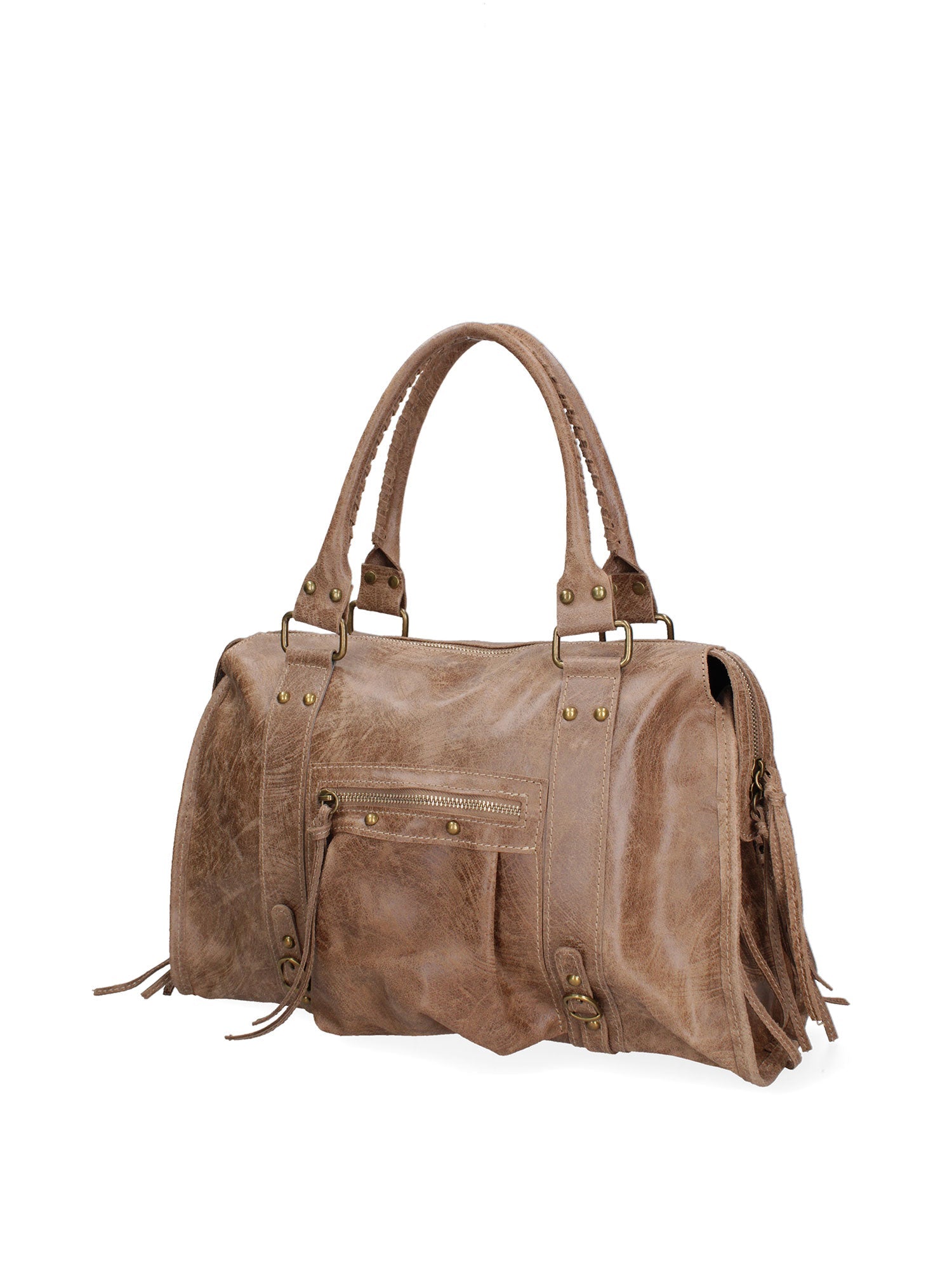 Elara Borsa a spalla da donna Vera pelle 06090-NOCCIOLA Chiara Ferretti