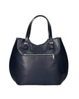 Egle Borsa a mano da donna Vera pelle 80046-BLU Chiara Ferretti