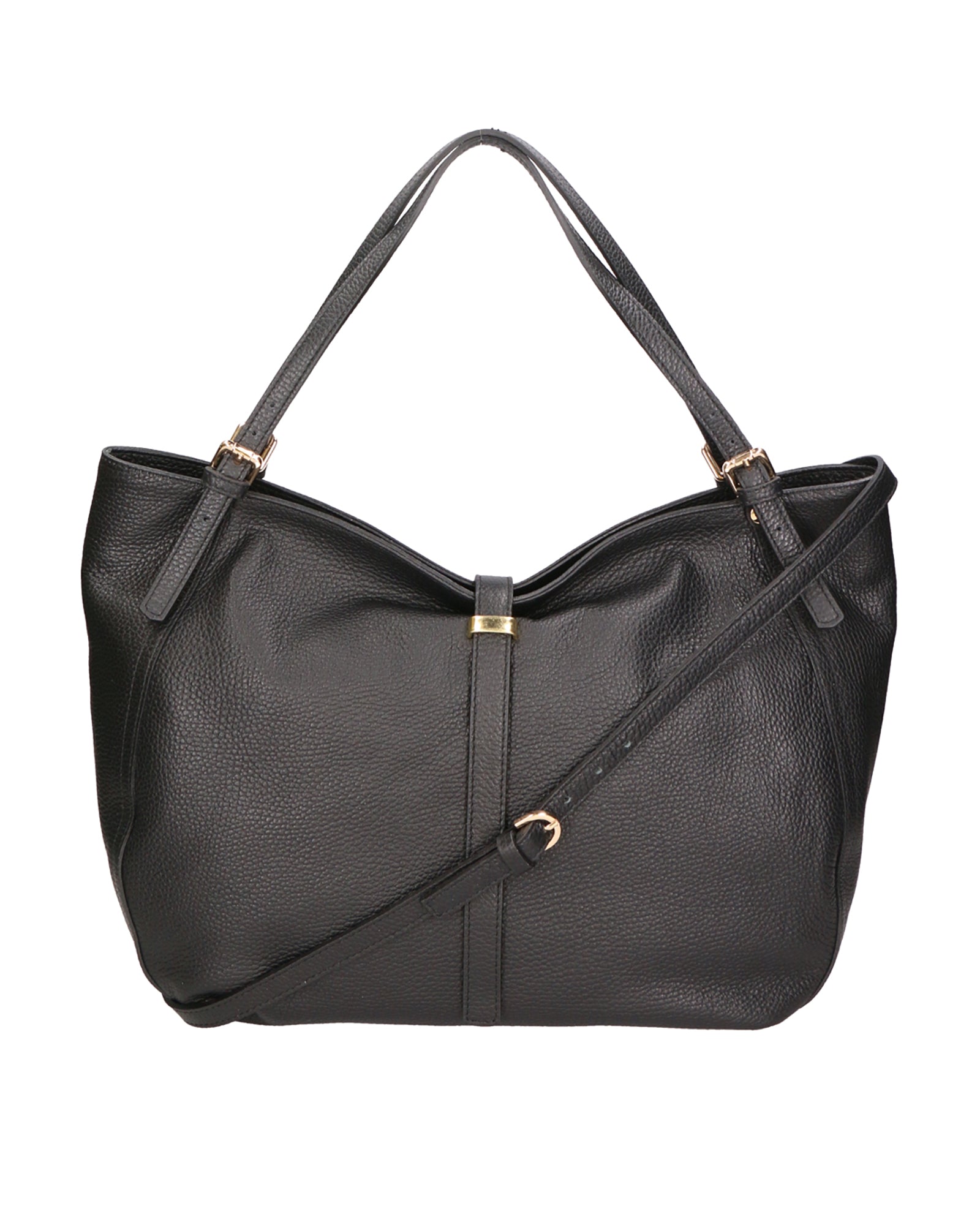 Sirma Borsa a mano da donna Vera pelle 06518-D28 NERO Chiara Ferretti