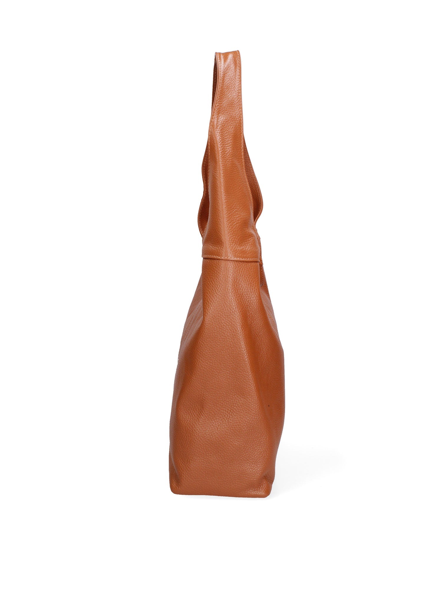 Aria Borsa a mano da donna 100% pelle 07029-D17 CUOIO SCURO Chiara Ferretti