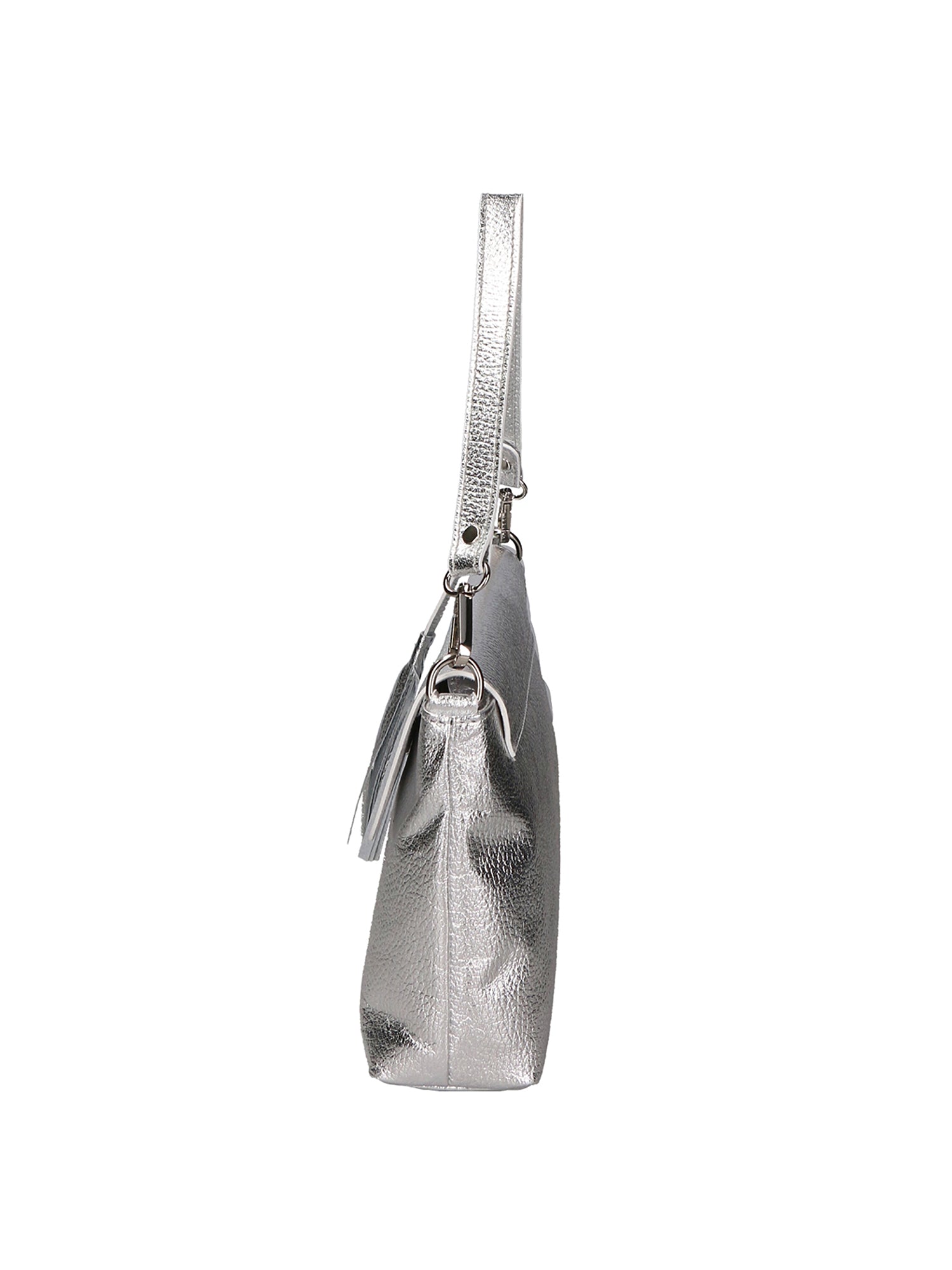 Auralia Borsa a mano da donna Vera pelle 05923-DL1 ARGENTO Chiara Ferretti