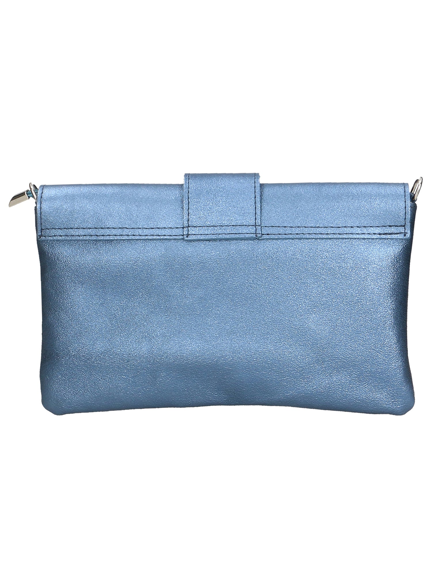 Nada Pochette da donna Vera Pelle 188228-BLU JEANS Chiara Ferretti