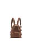 Zaino unisex in vera pelle 100% cotone 4460-TESTA DI MORO Alessia Firenze