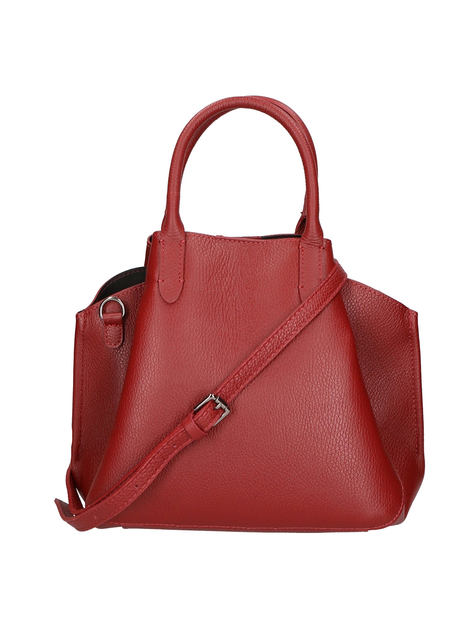 Vincenza Borsa a mano da donna Vera pelle 06898-D10 RUBINO Chiara Ferretti