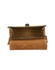 Eolara Borsa a spalla da donna Vera pelle 193842-SENAPE Chiara Ferretti