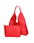 Ginger Borsa a spalla da donna Vera pelle 05788-D58 ROSSO FUOCO Chiara Ferretti