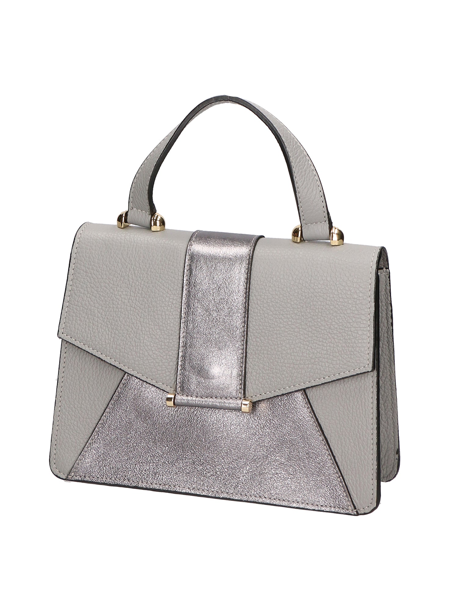 Nerina Borsa a mano da donna Vera pelle 191848-GRIGIO+FERRO Chiara Ferretti