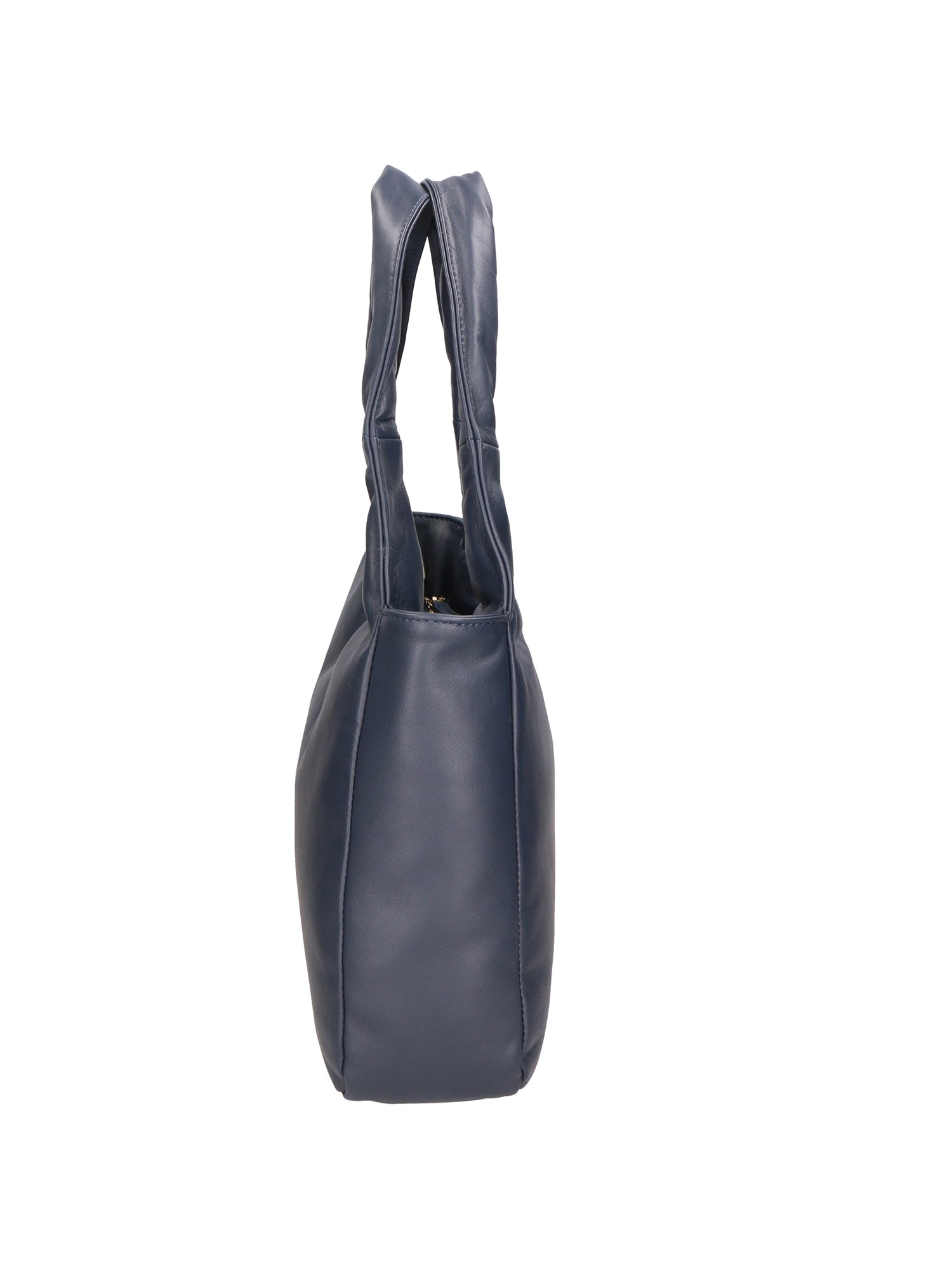Wendy Borsa a spalla da donna Vera pelle 06502-S24 BLU JEANS Chiara Ferretti