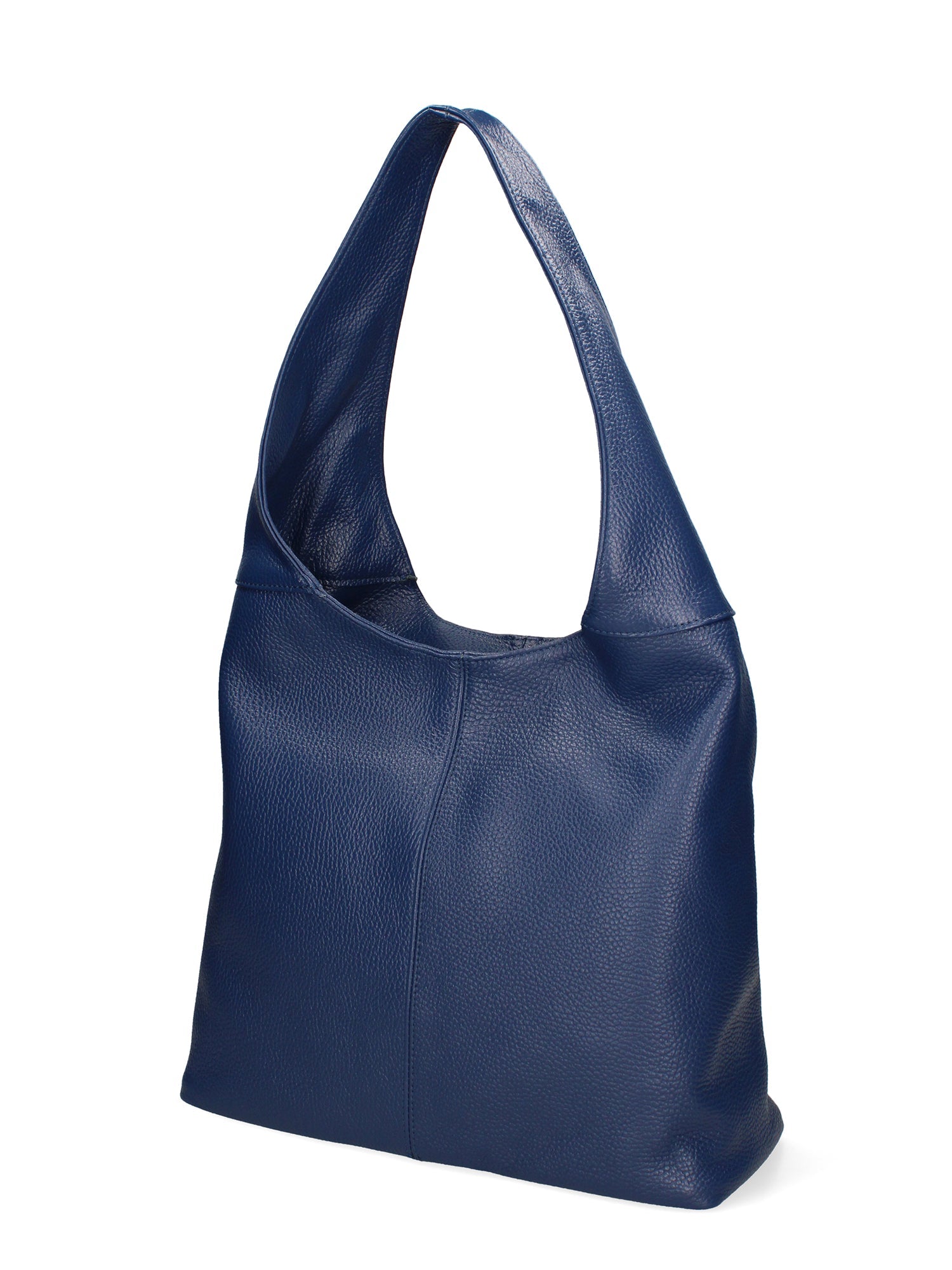 Aria Borsa a mano da donna 100% pelle 07029-D24 BLU JEANS Chiara Ferretti