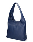 Aria Borsa a mano da donna 100% pelle 07029-D24 BLU JEANS Chiara Ferretti