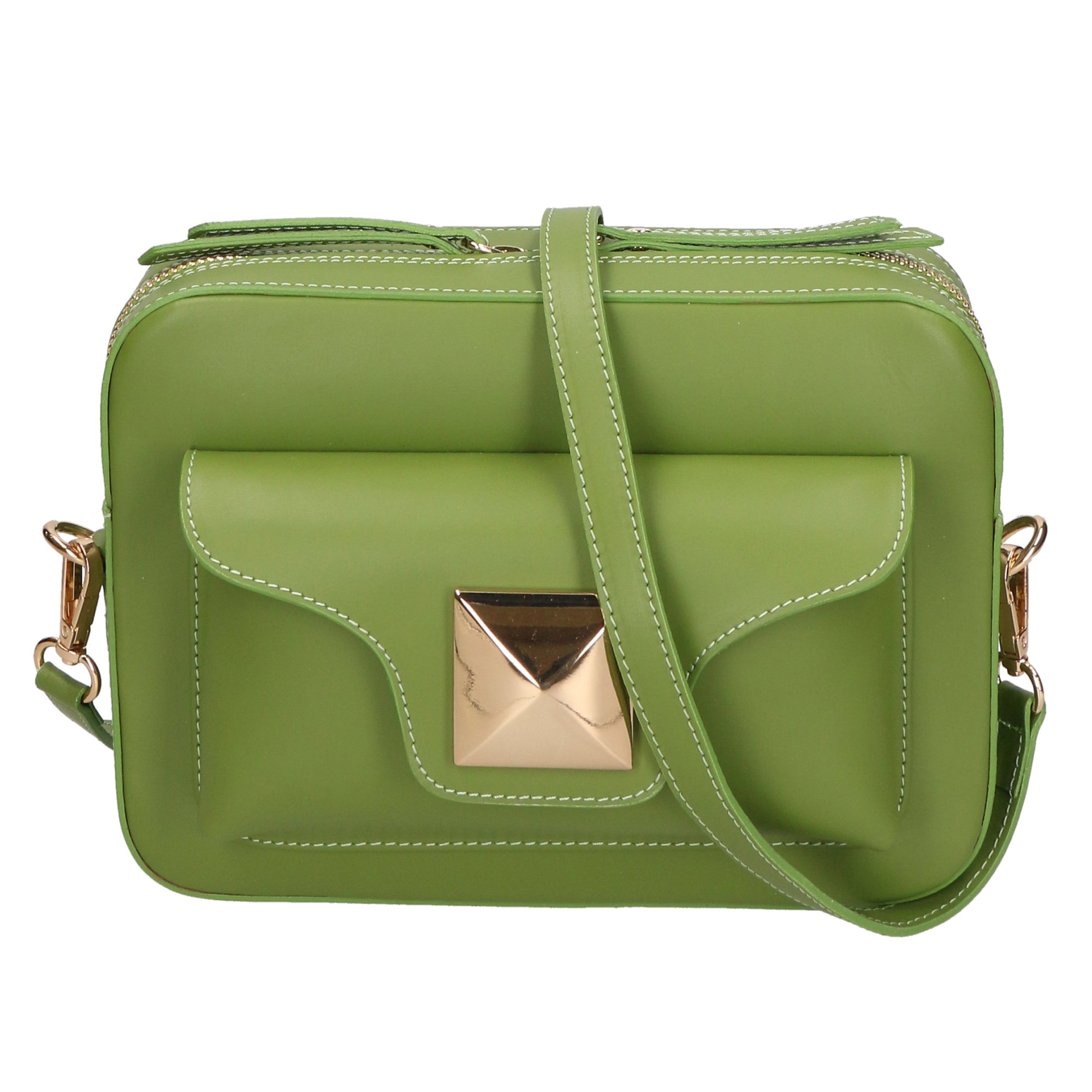 Ilenia Borsa a tracolla da donna 100% pelle 06013-L212 BRUCO Chiara Ferretti