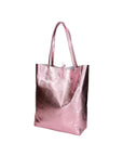 Genny Damen-Schultertasche aus echtem Leder, hergestellt in Italien, 36 x 40 x 11 cm