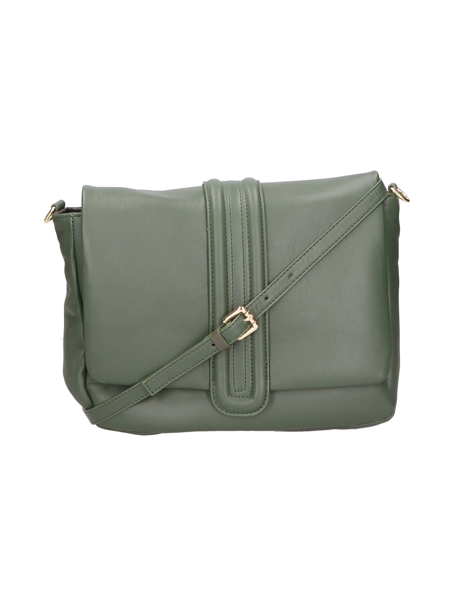 Wanda Borsa a tracolla da donna Vera pelle 06497-S14 VERDE SCURO Chiara Ferretti