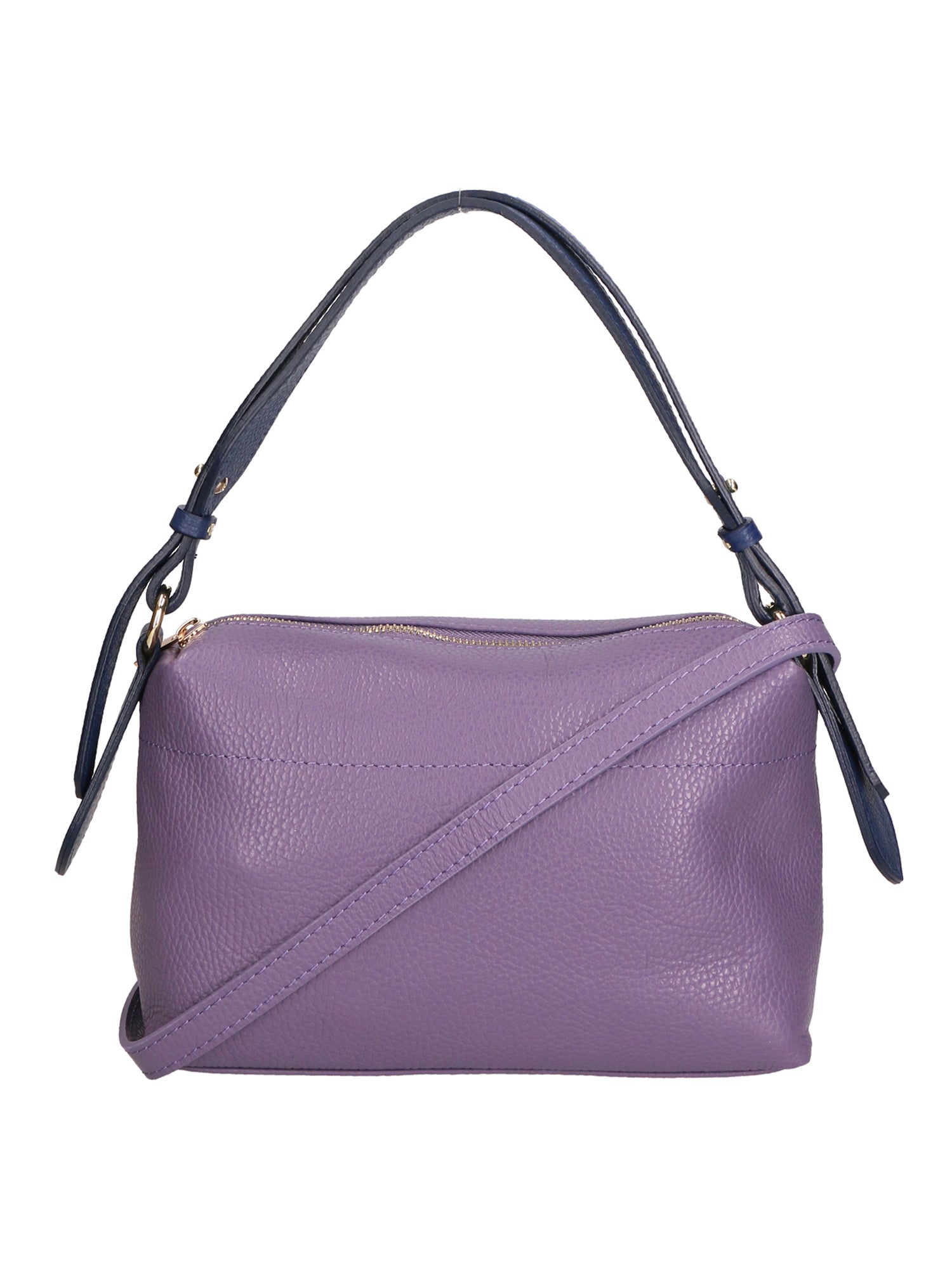 Vivienne Borsa a spalla da donna Vera pelle 06674-D87 VIOLET + D24 BLU Chiara Ferretti