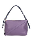 Vivienne Borsa a spalla da donna Vera pelle 06674-D87 VIOLET + D24 BLU Chiara Ferretti
